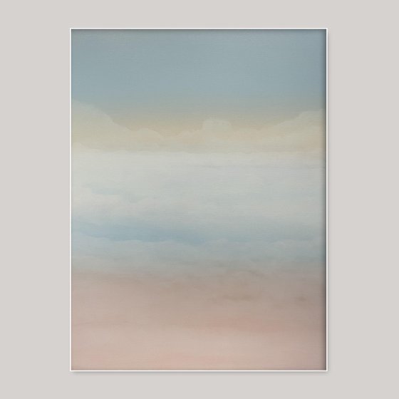 Calm seascape painting