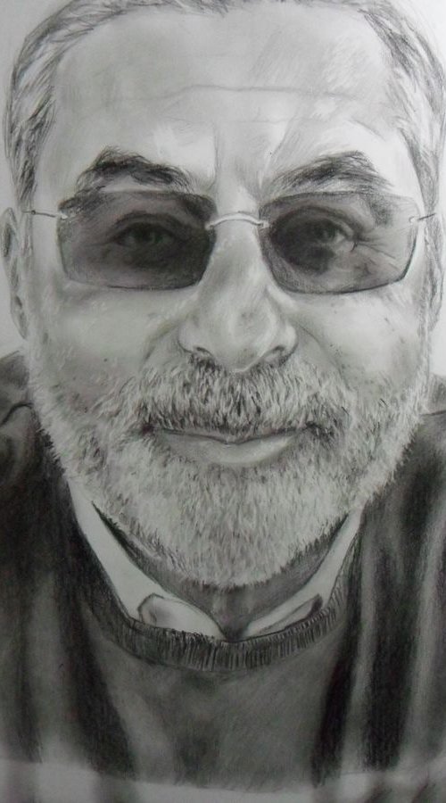 Portrait of a Man by Arion Majid Kediry