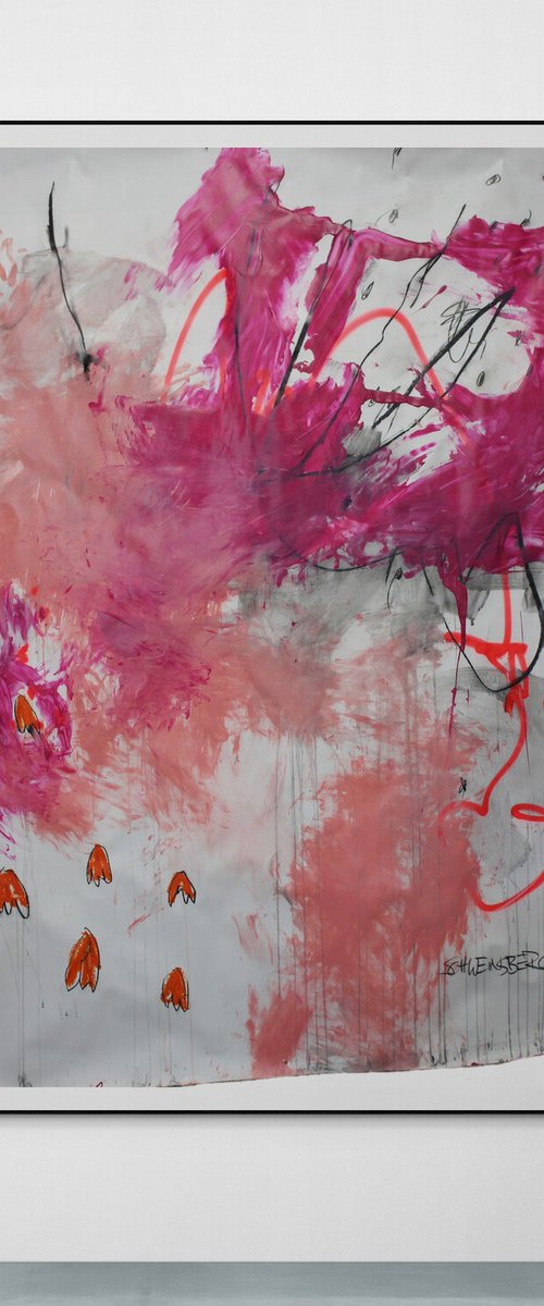 She Paints Outside the Lines No. 1 by Daniela Schweinsberg
