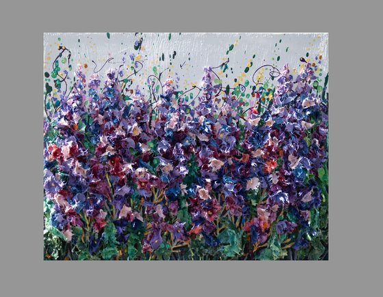 Plum Blossom Mixed Media