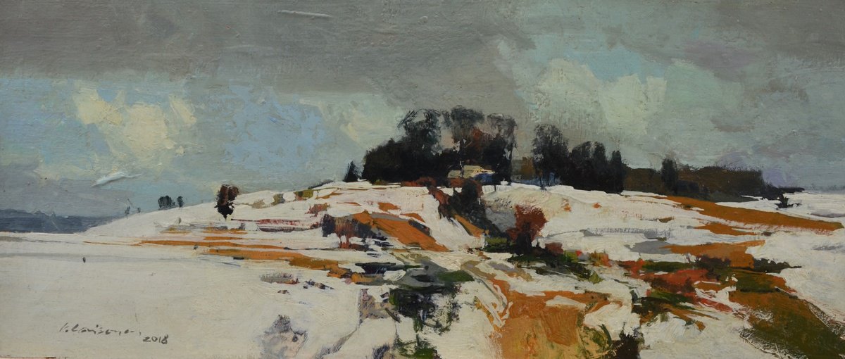 Thaw By Vytautas Laisonas, 18 X 7, Artwork For Sale On Artfinder