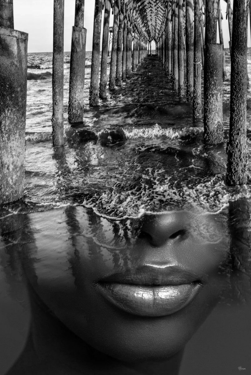 Expressive Portrait Photograph By Bojan Jevtic, 26 X 39, Summer, Original Artwork