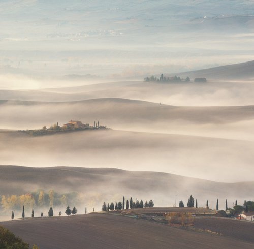 Val d'Orcia by Pavel Oskin