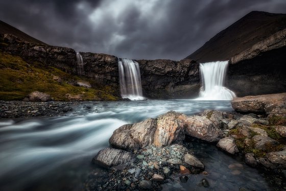 Iceland - Skútafoss waterfall