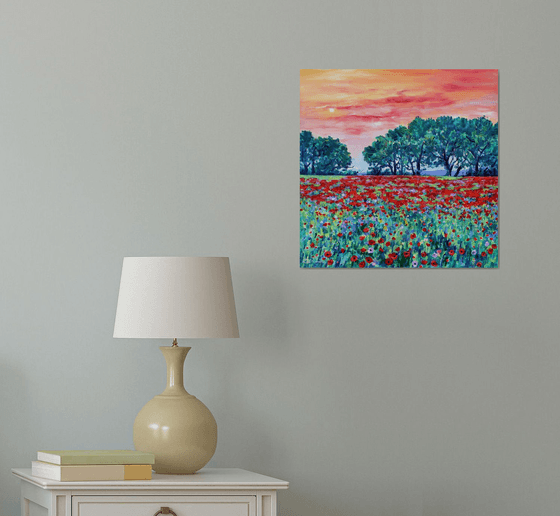 Evening Poppies