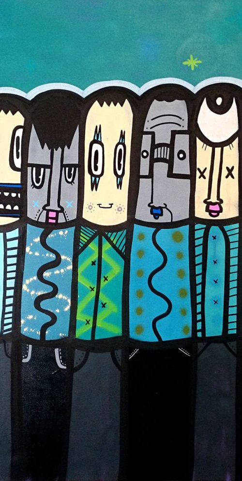 Queue by Kev Munday
