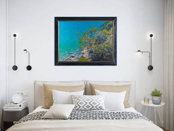 Pine in the Blue Lagoon