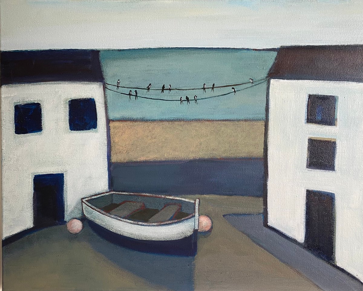 Spring Arrivals By Nigel Sharman, 22 X 18, Artwork For Sale On Artfinder