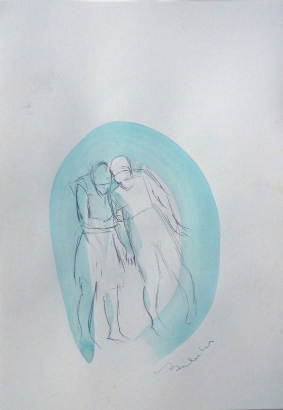 Ellipse #19 - The Couple, 42x29 cm