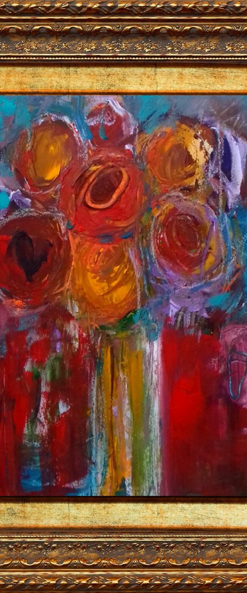 Autumn Floral by Jan Rippingham