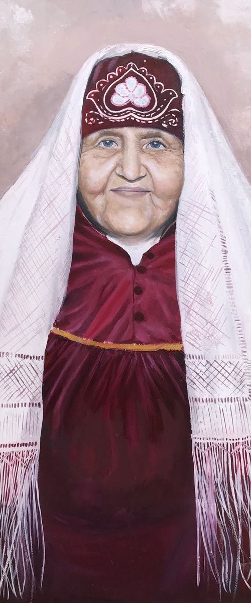 Ethnic woman by Leysan Khasanova