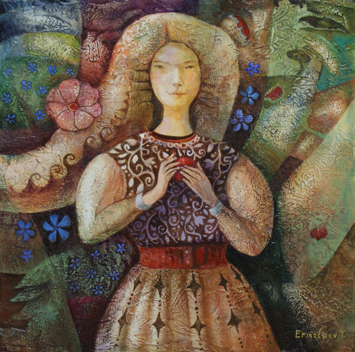 Young lady by Yuri Ermolaev