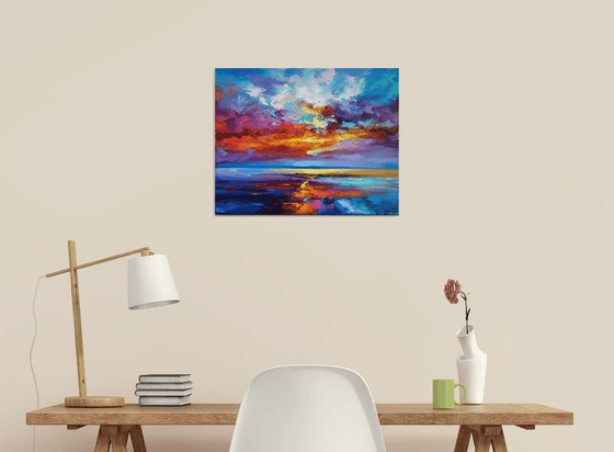 Abstract  seascape