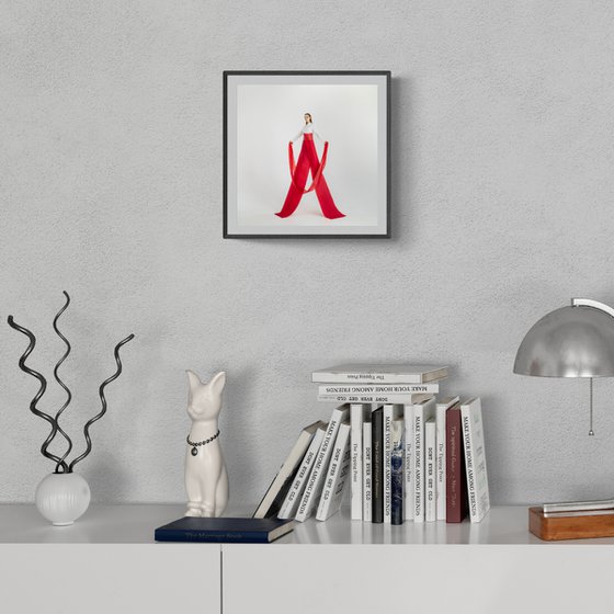 Synesthetic Letters - А (Framed)