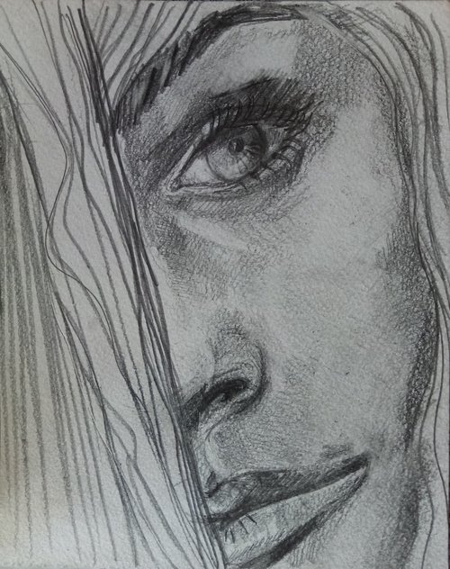 Sketch Portrait 1 by Oxana Raduga