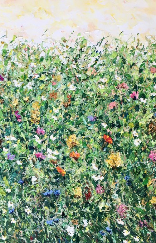 Summer field by Vilma Gataveckienė