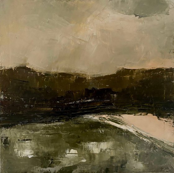 Abstract beach landscape