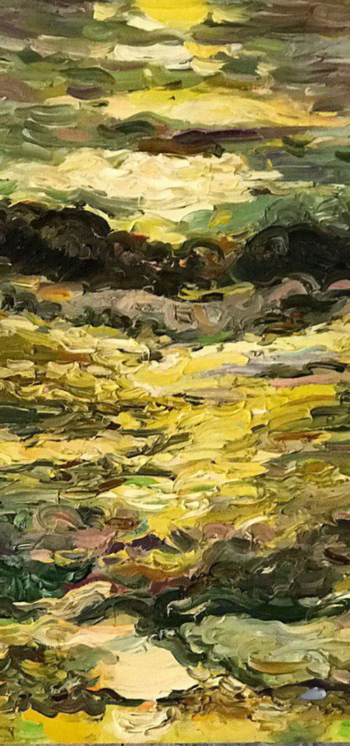 First Ray of Sun - Seascape by Karakhan