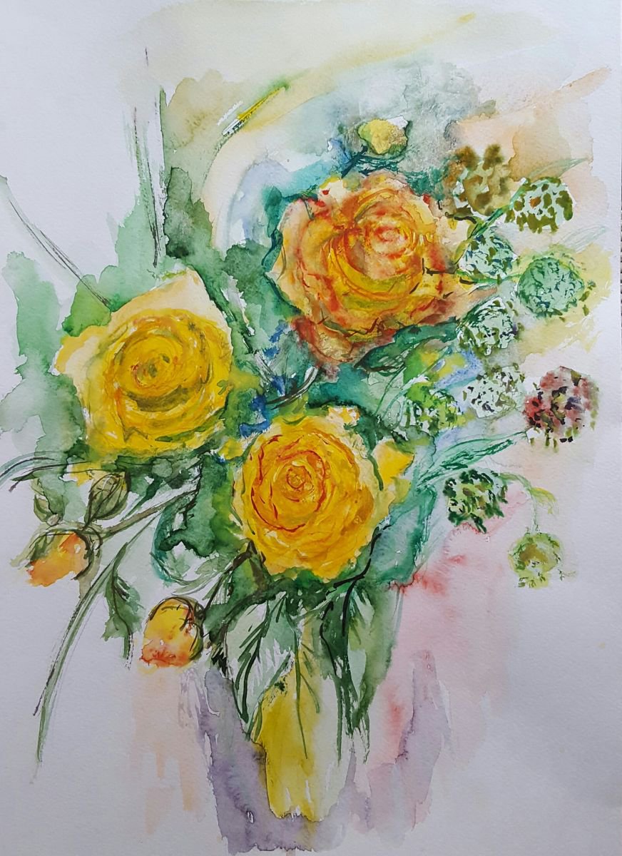 roses by Elina Venkova