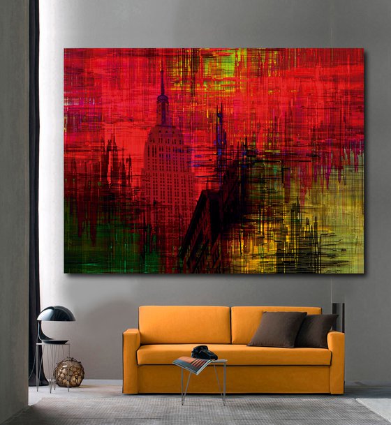 Texturas del mundo, Empire State Building NYC/Original artwork