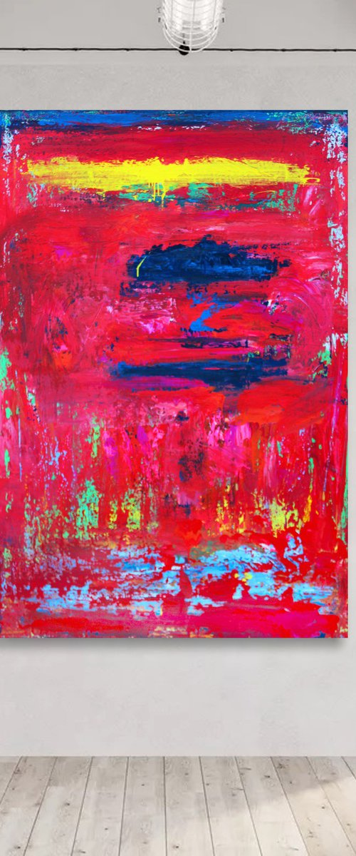 Large Abstract -Passacaglia- by Veljko  Martinovic