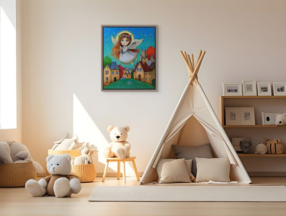 The Fairytale Blue Eyed Guardian