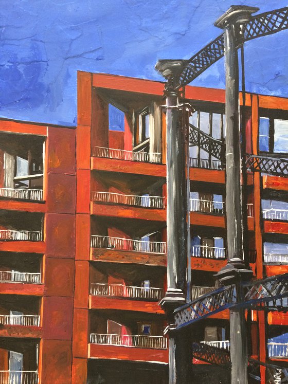 London, Gasometers and Flats