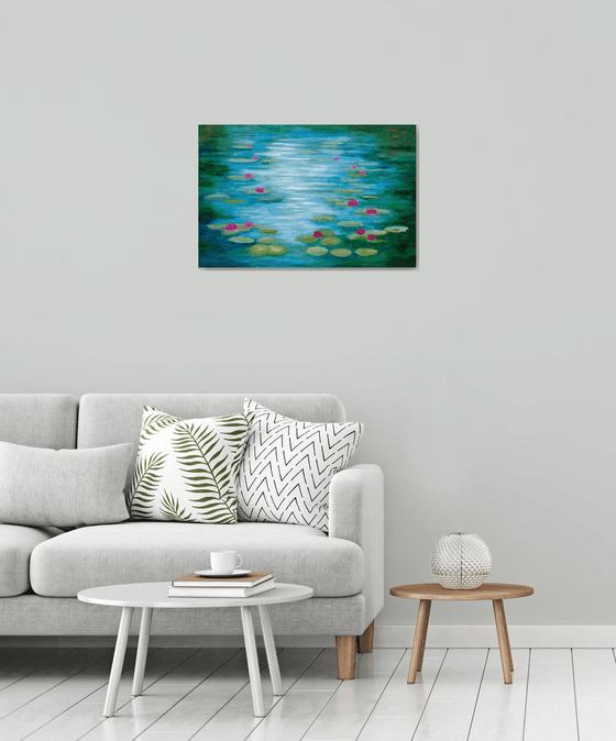 Reflections on Waterlilies