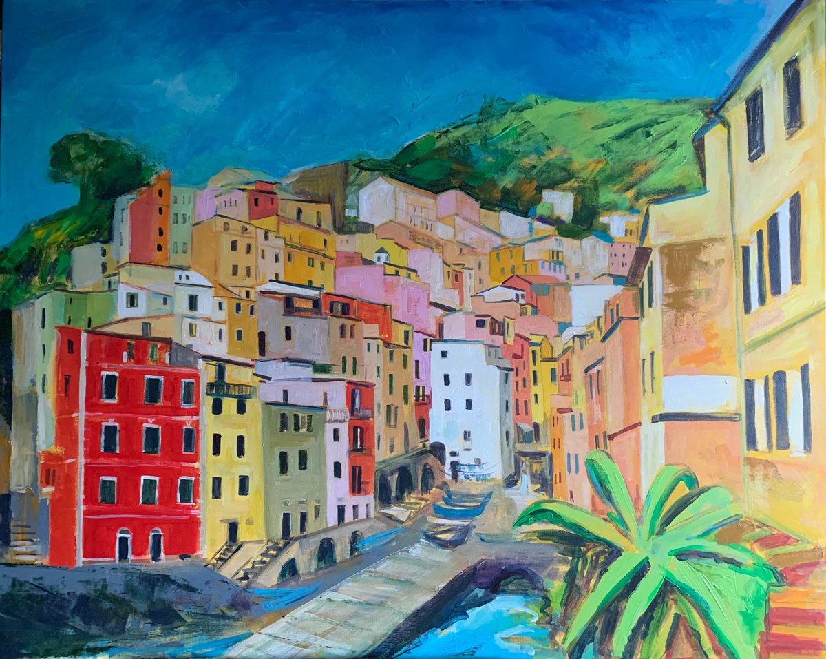 Cinque Terre Italy by Olga Pascari