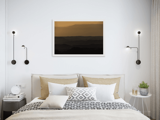 Sunrise over Ramon crater #2 | Limited Edition Fine Art Print 1 of 10 | 75 x 50 cm