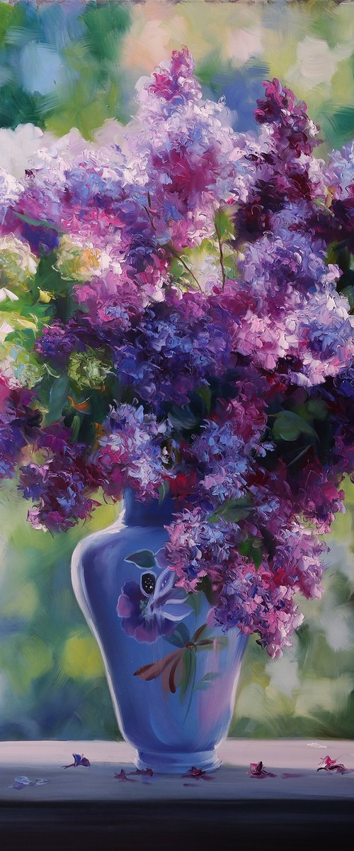 "Bouquet of lilacs" by Lena Vylusk