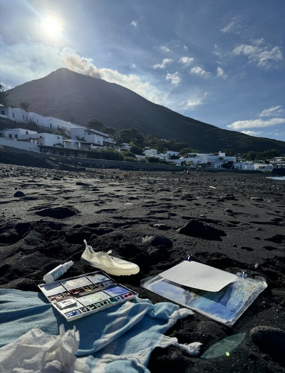 Aeolian Coast island Stromboli