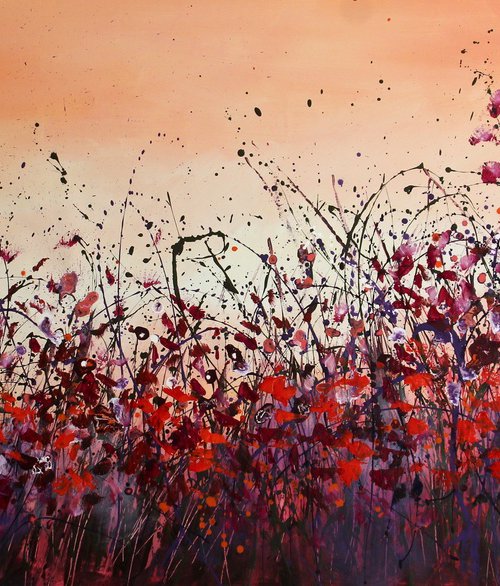 Red Passion # 8 by Cecilia Frigati