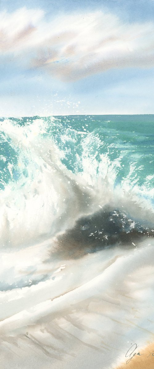 Big Wave by Olga Koelsch