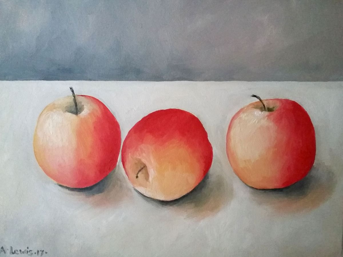Rosy Apples by Amanda Lewis