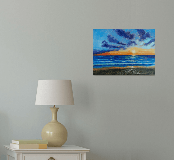 Seascape, Sea Stories - Sunset