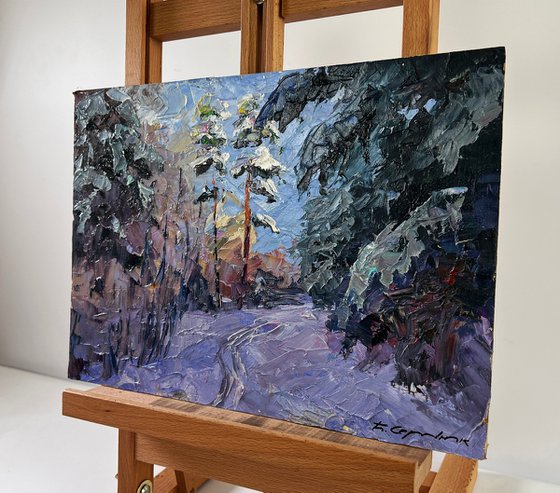 Among the Winter Trees