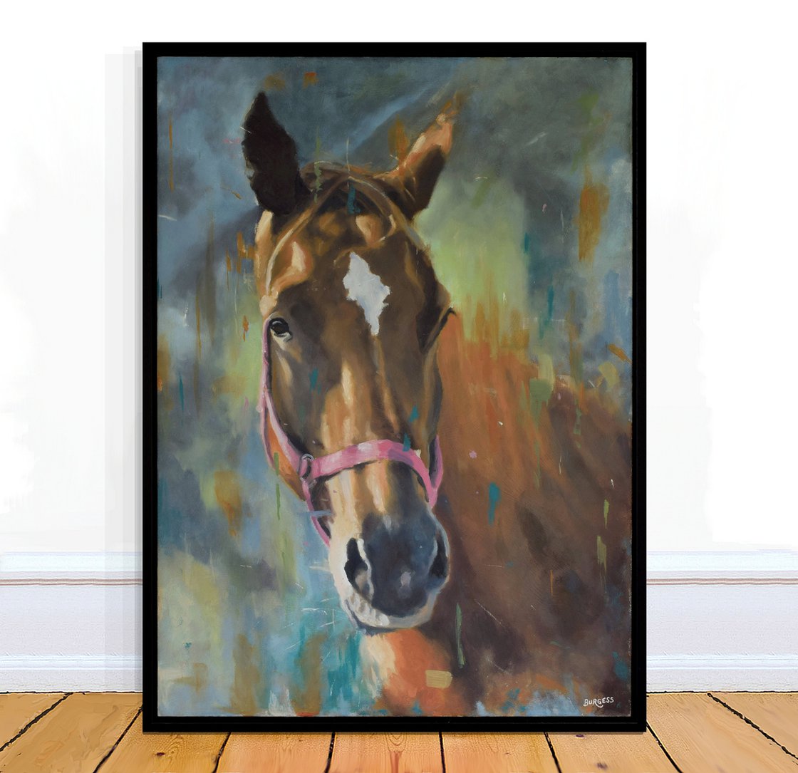 OIAGLH 25pcs Canvas Board Bristle Horse Hair Drawing Artist Oil