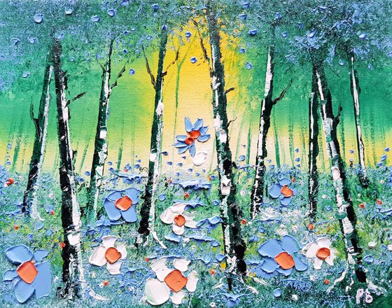 "Viridian Forest & Flowers in Love"