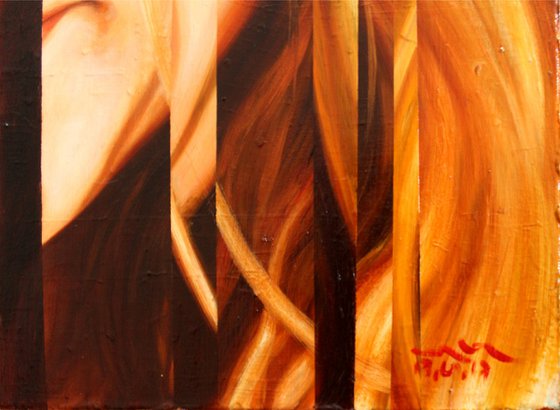 Portrait of a young woman