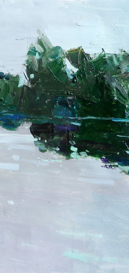 " warm evening  " by Yehor Dulin