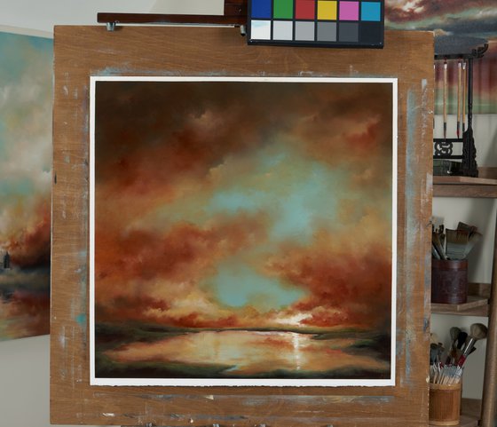 Sunset Beauty Over The Lake District