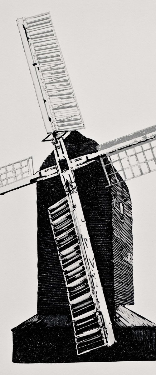 High Salvington Windmill by Wayne Longhurst