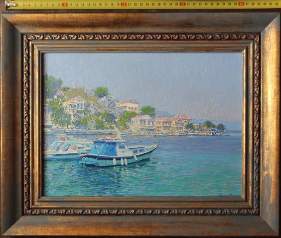 Symi port and harbor