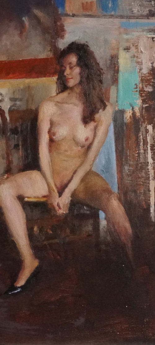 Julya in studio by Manuel Leonardi