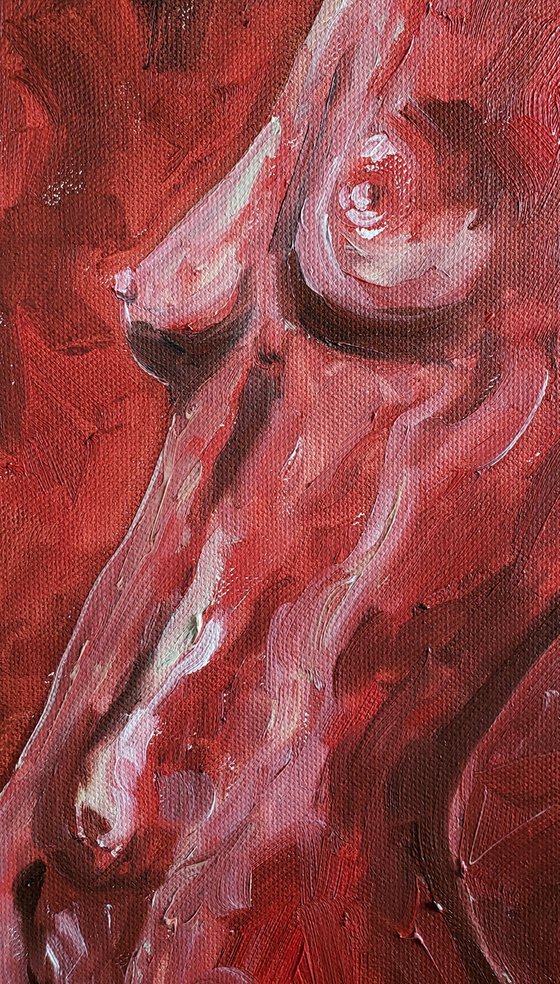 Figure - Nude - Female - "Fire"