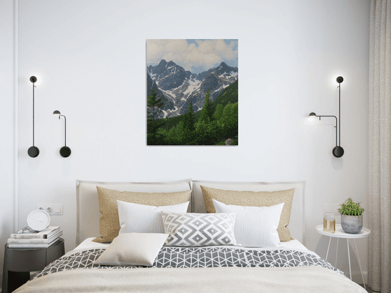 Spring in the mountains