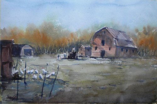 old barn 4 by Giorgio Gosti