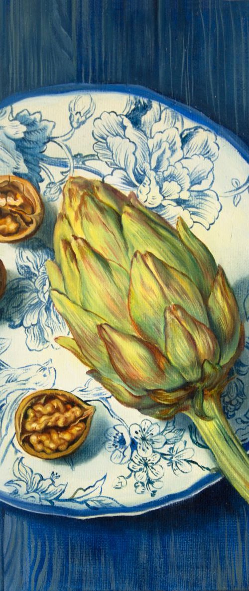 Still life with artichoke by Daria Galinski