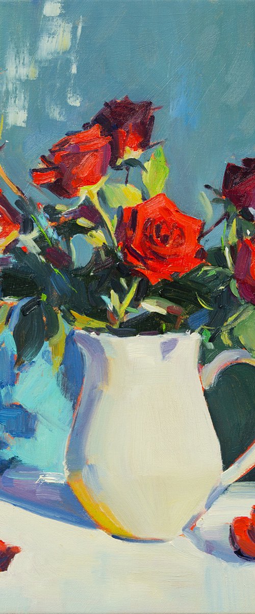 A Moment in Red by Daria Zavadenko